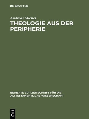 cover image of Theologie aus der Peripherie